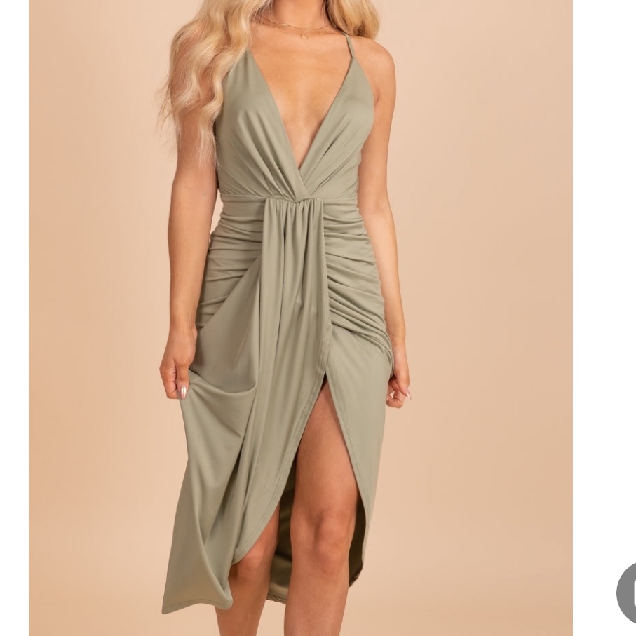 Dress Day Olive Green Dress